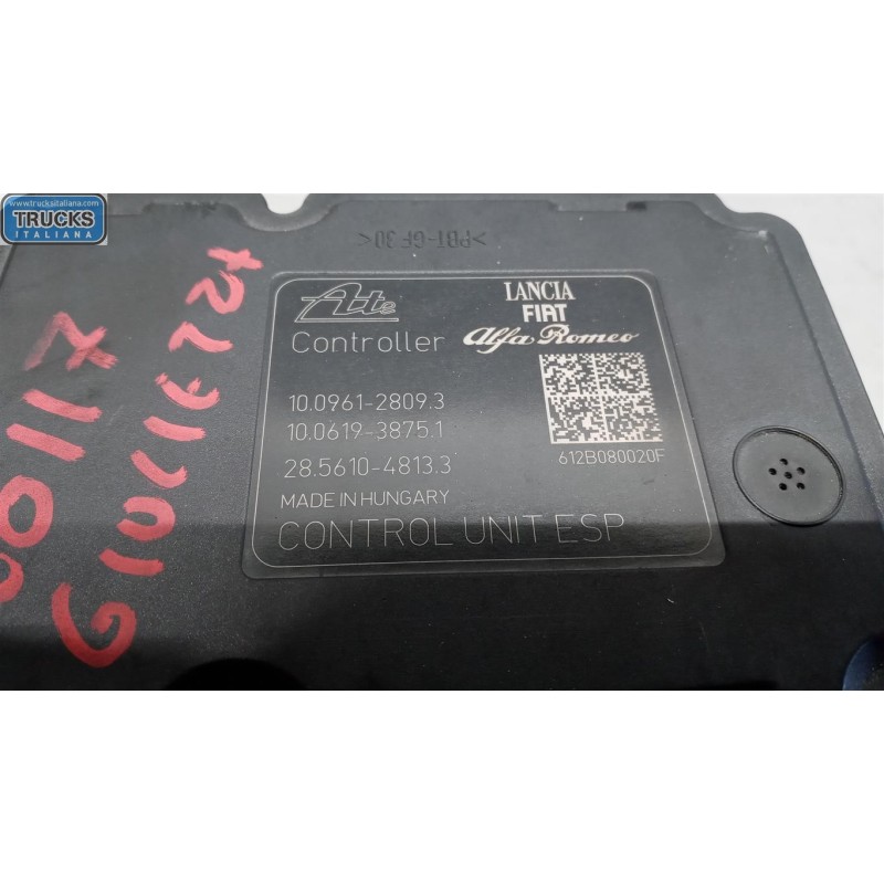 ALFA ROMEO ABS SYSTEM ALFA ROMEO Giulietta 2010>2016 used