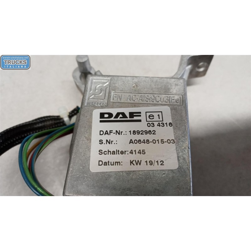DAF INTERRUTTORI E PULSANTI DEVIO DAF XF105 usato