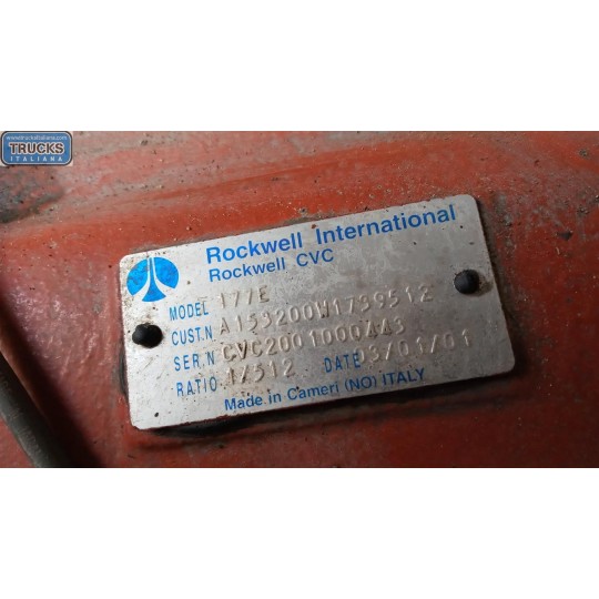 GRUPPO DIFFERENZIALE POSTERIORE IVECO EUROTECH usato