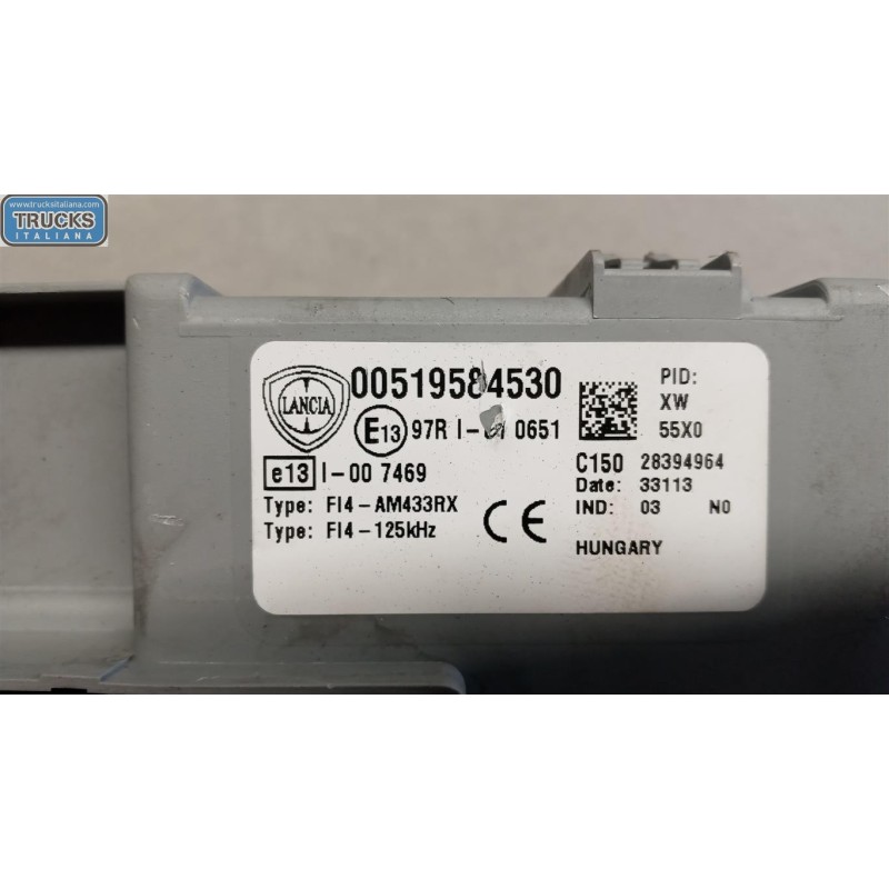 LANCIA CENTRALINA MOTORE LANCIA Ypsilon 2011>2015 usato