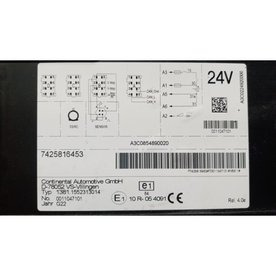 TACHIGRAFO RENAULT truck T 2014> usato