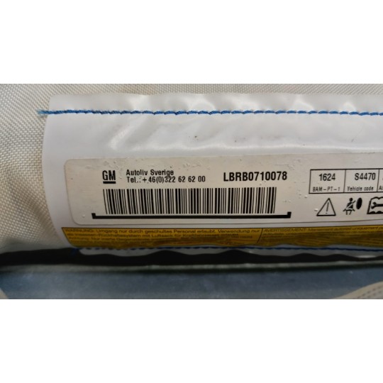 AIR BAG TETTO SINISTRO OPEL Meriva B 2010>2014 usato