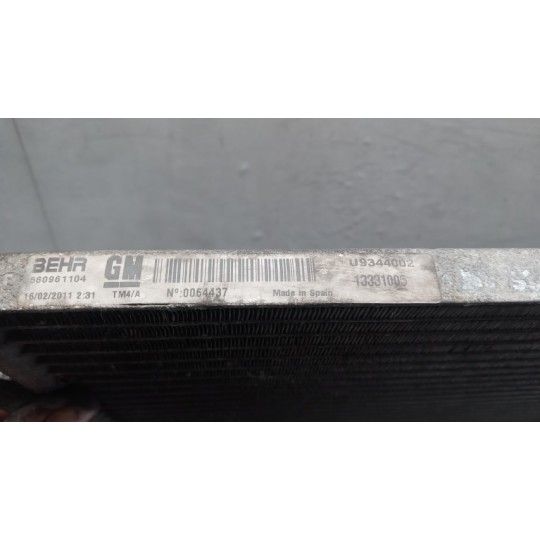 AIR CONDITIONER HEAT RADIATOR  OPEL Meriva B 2010>2014 used