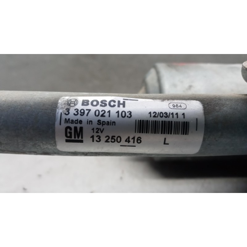 OPEL windshield wiper motor OPEL Meriva B 2010>2014 used