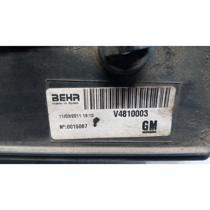 OPEL CONVOGLIATORE ELETTROVENTOLA OPEL Meriva B 2010>2014 usato