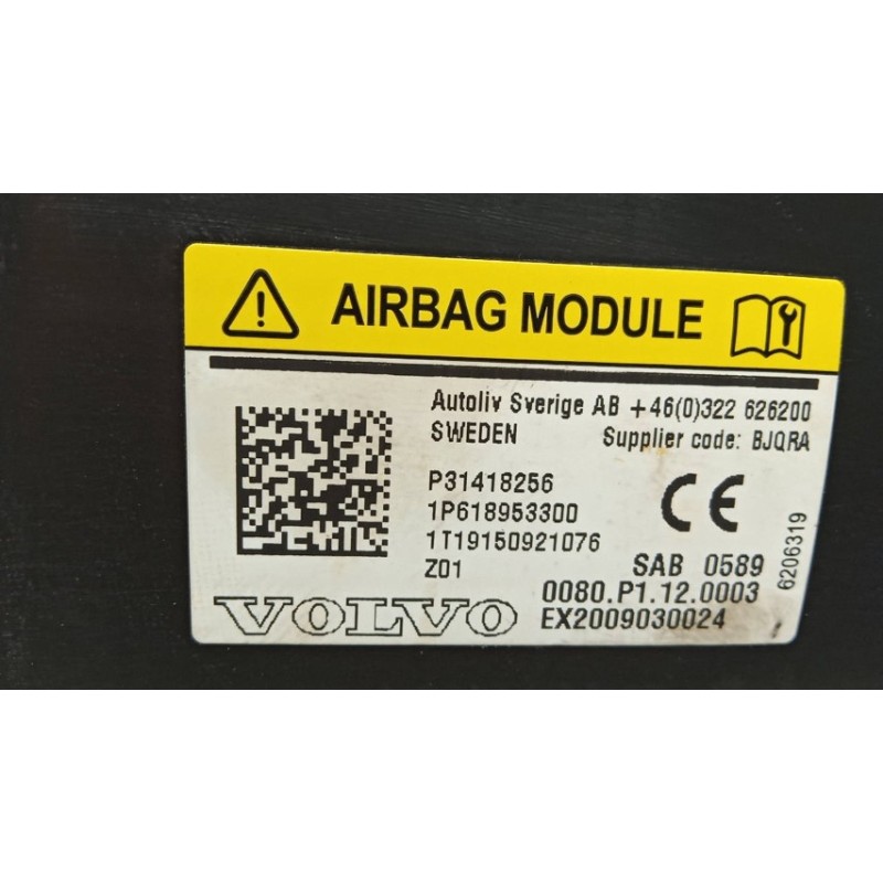 VOLVO AIR BAG LATERALE SINISTRO VOLVO XC60 2013>2016 usato