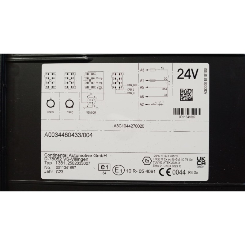 MERCEDES-BENZ truck TACHIGRAFO MERCEDES-BENZ truck Actros euro 6 2022> usato