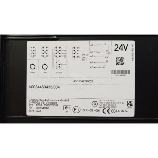 TACHIGRAFO MERCEDES-BENZ truck Actros euro 6 2022> usato