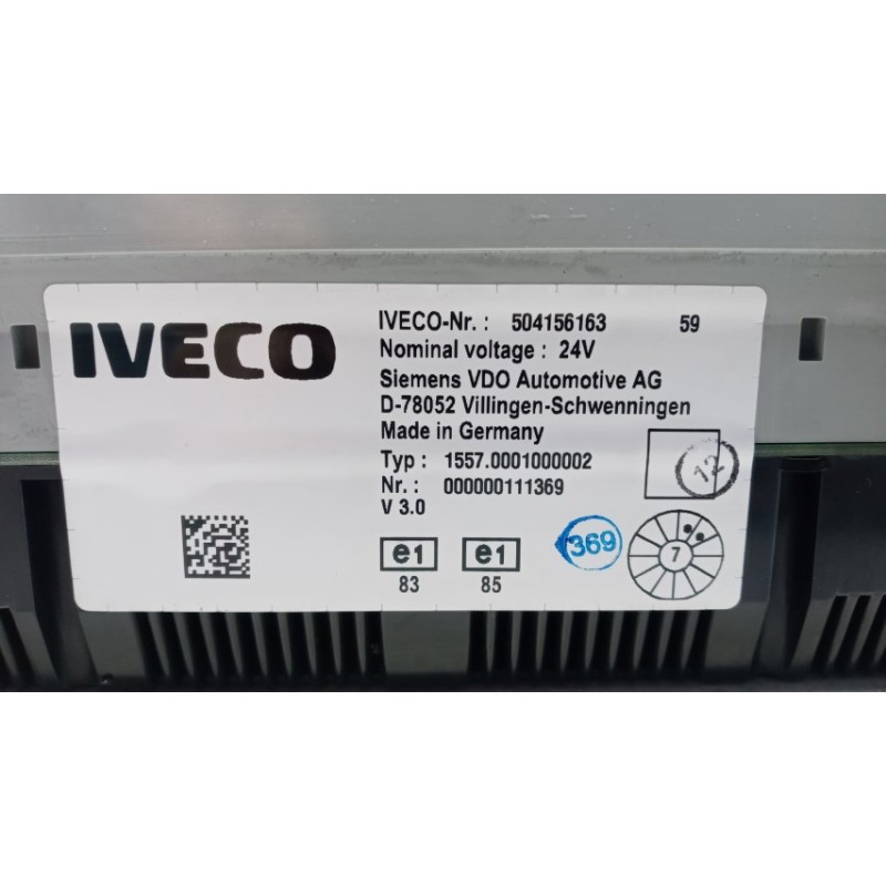 IVECO QUADRO STRUMENTI IVECO Stralis 2007>2013 usato