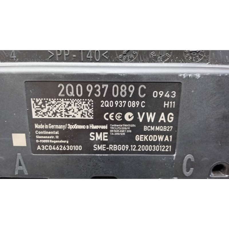 VOLKSWAGEN VARIOUS CONTROL UNITS  VOLKSWAGEN Polo 2017>2021 used