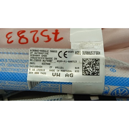 RIGHT ROOF AIR BAG VOLKSWAGEN Polo 2021> used