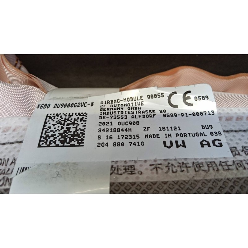 VOLKSWAGEN AIR BAG TETTO SINISTRO VOLKSWAGEN Polo 2021> usato