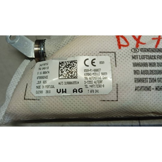 AIR BAG LATERALE DESTRO VOLKSWAGEN Polo 2021> usato