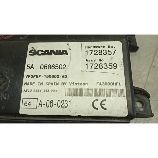 CONTROL CENTRAL LOCK SCANIA Serie R 2005> used