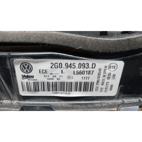 FARO POST INTERNO LED SINISTRO VOLKSWAGEN Polo 2021> usato