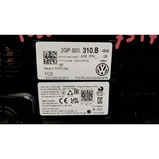 QUADRO STRUMENTI VOLKSWAGEN Polo 2021> usato