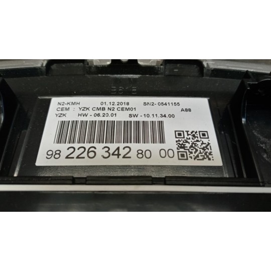 QUADRO STRUMENTI CITROEN C3 Aircross 2017>2021 usato