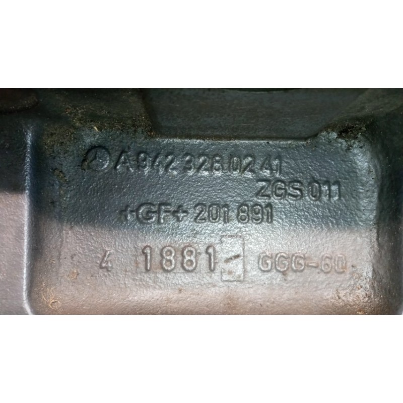 MERCEDES-BENZ truck SUSPENSION SUPPORT MERCEDES-BENZ truck Actros euro 5 2008>2013 used