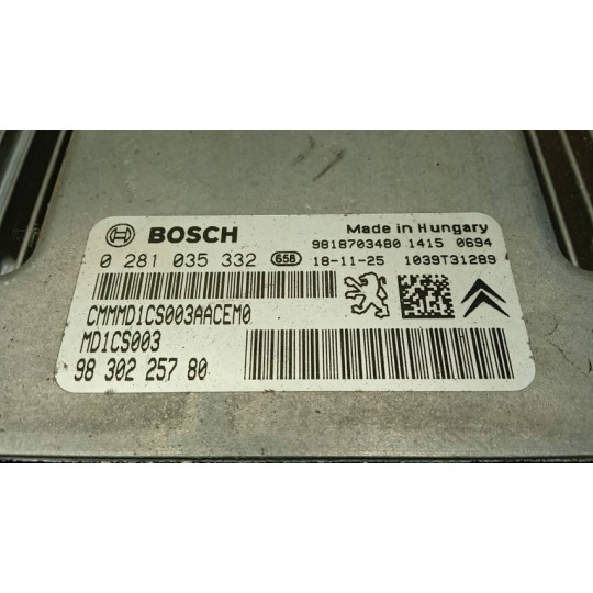 CENTRALINA MOTORE CITROEN C3 Aircross 2017>2021 usato