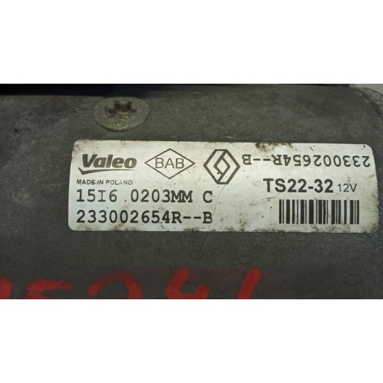 STARTER MOTOR NISSAN Van NV400 2011> used