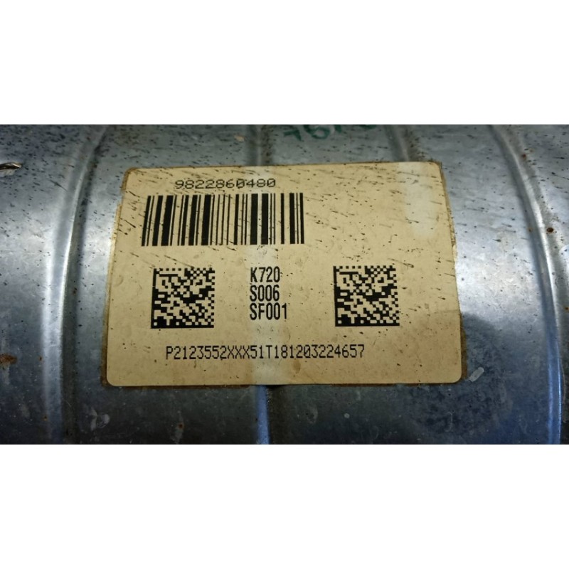 CITROEN FILTRO ANTIPARTICOLATO CITROEN C3 Aircross 2017>2021 usato