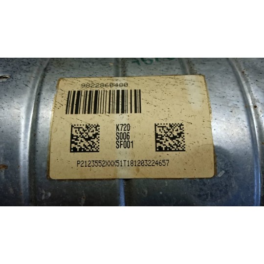 FILTRO ANTIPARTICOLATO CITROEN C3 Aircross 2017>2021 usato