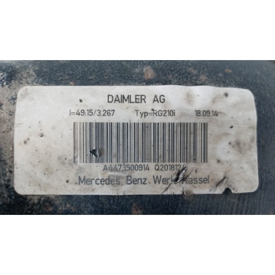 GRUPPO DIFFERENZIALE POSTERIORE MERCEDES-BENZ van Vito-V (W447) 2014>2019 usato