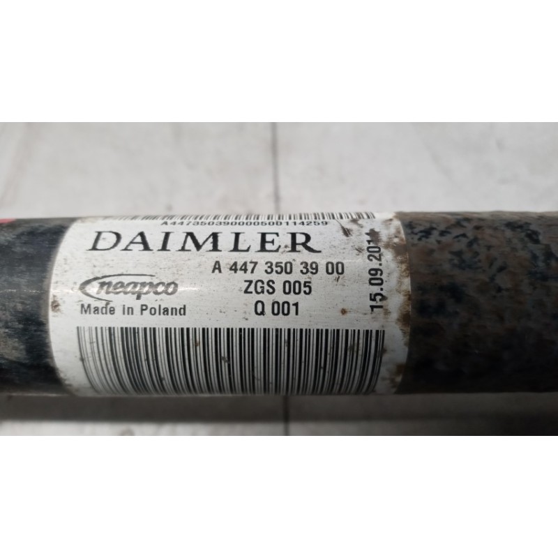 MERCEDES-BENZ van REAR HALF-AXLES RIGHT MERCEDES-BENZ van Vito-V (W447) 2014>2019 used