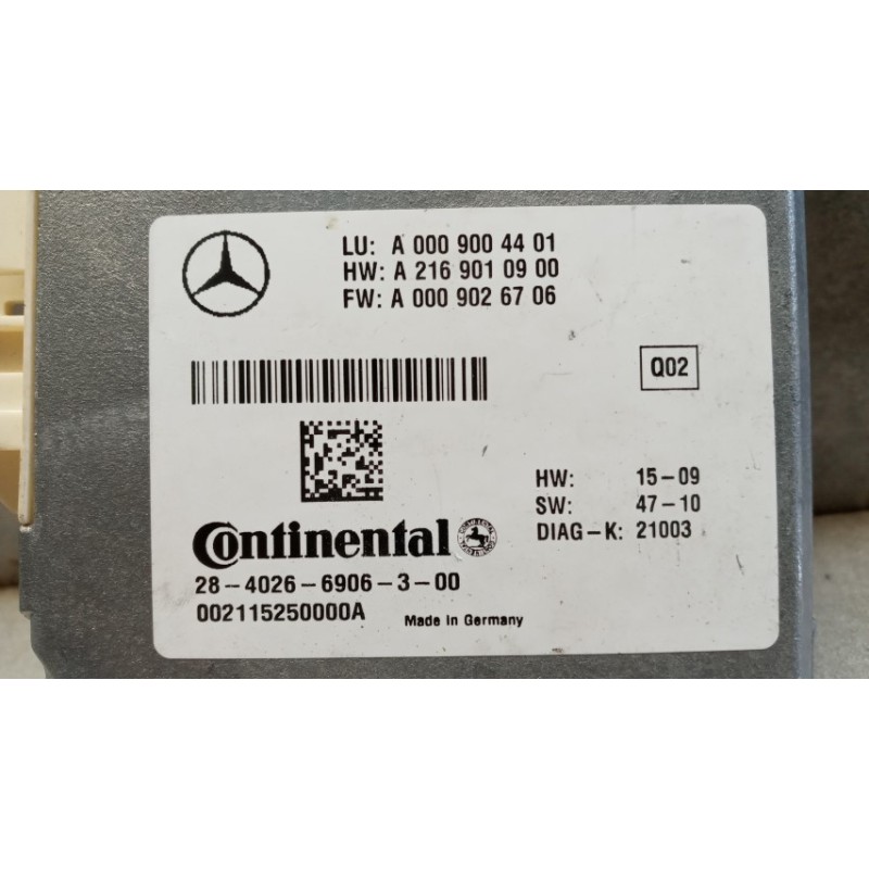 MERCEDES-BENZ SENSORE RADAR MERCEDES-BENZ Classe E (W/S212) 2009>2012 usato