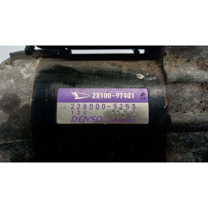 DAIHATSU STARTER MOTOR DAIHATSU Terios 2006>2017 used