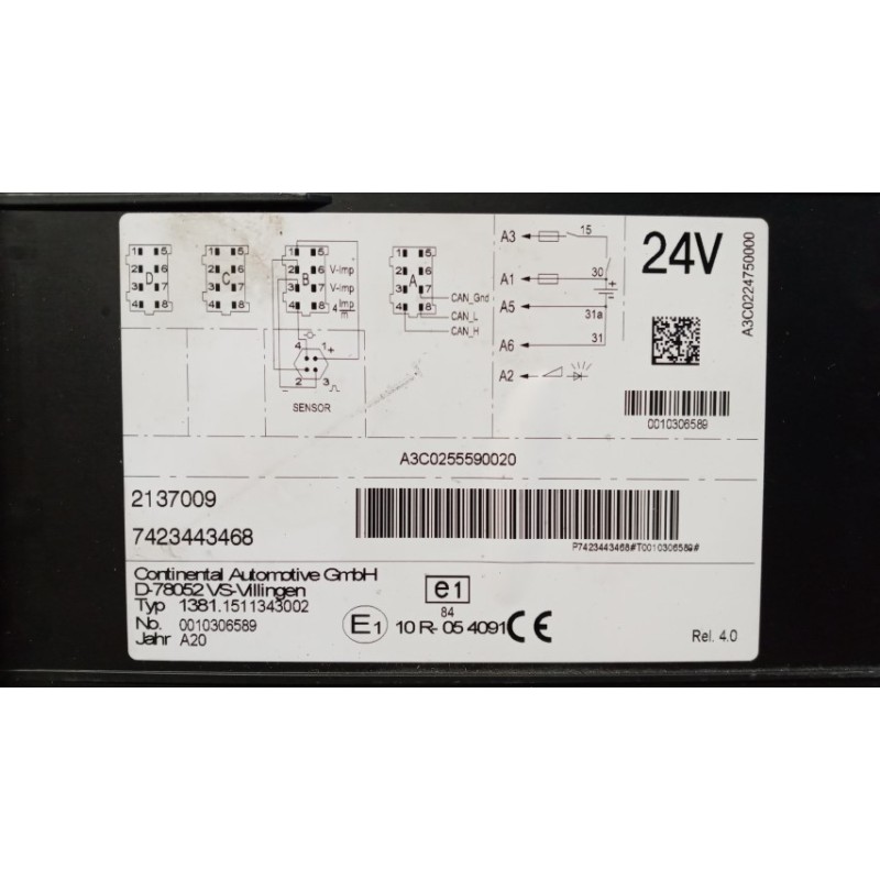 DAF TACHIGRAFO DAF CF euro 6 usato