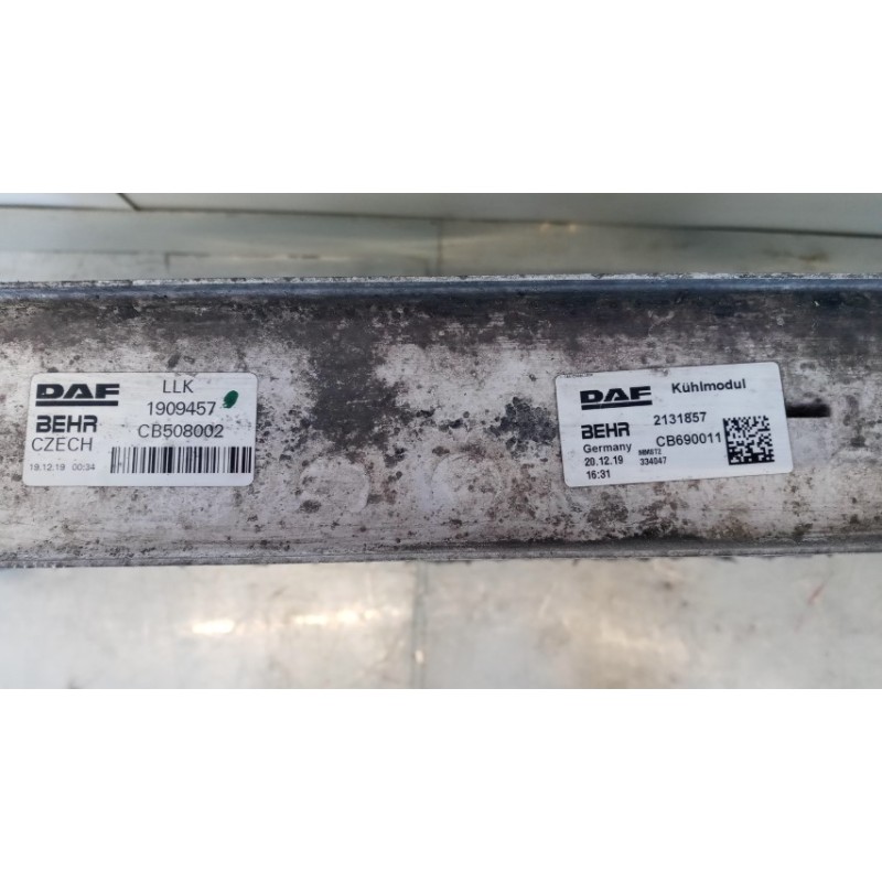 DAF INTERCOOLERS HEAT RADIATOR  DAF CF euro 6 used