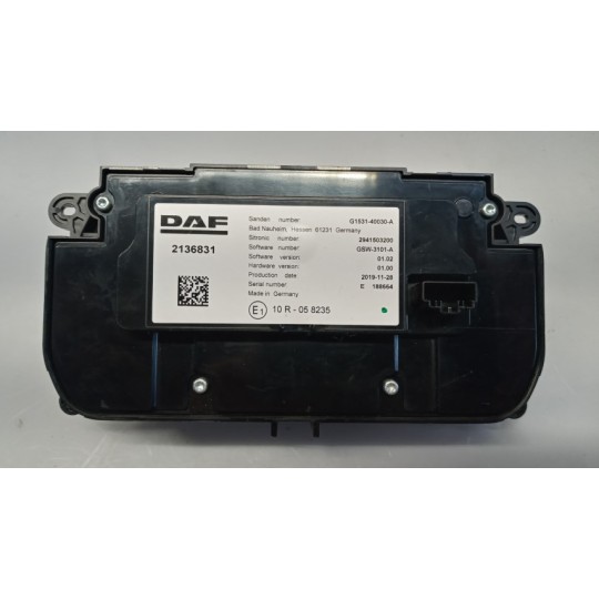 AC CONTROL UNIT DAF CF euro 6 used