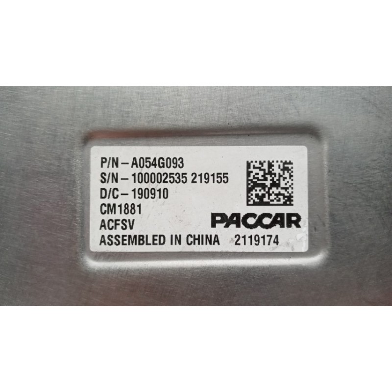 DAF VARIOUS CONTROL UNITS  DAF CF euro 6 used