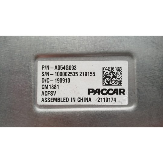 VARIOUS CONTROL UNITS  DAF CF euro 6 used