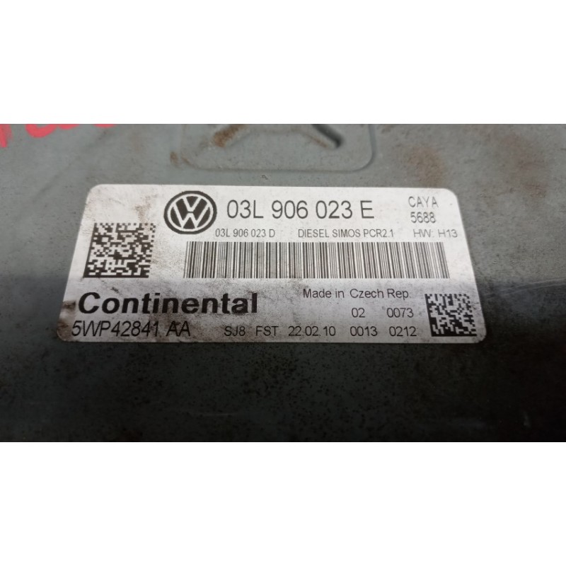 VOLKSWAGEN ENGINE UNIT VOLKSWAGEN Polo 2009>2014 used