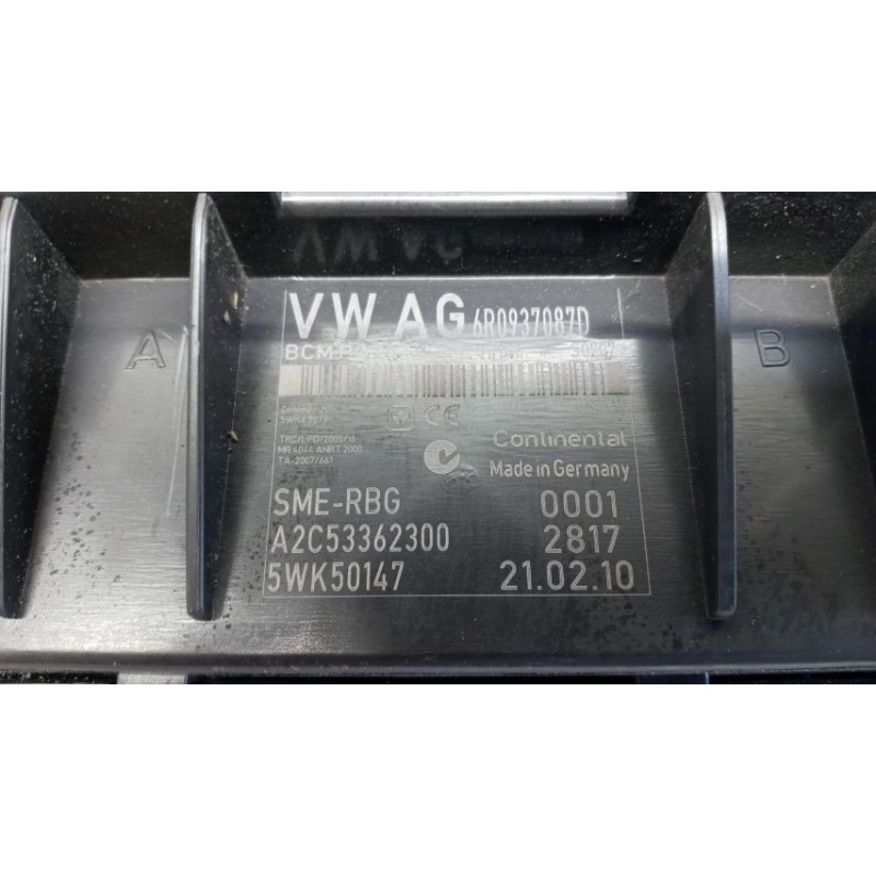 VOLKSWAGEN ENGINE UNIT VOLKSWAGEN Polo 2009>2014 used