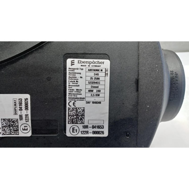 DAF WEBASTO DAF XF106 usato