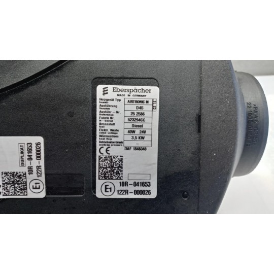 WEBASTO DAF XF106 used