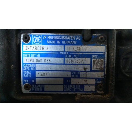 INTARDER DAF XF106 usato