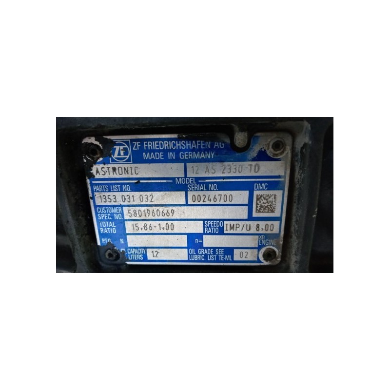 IVECO GEARBOXES  IVECO Stralis 2013> used