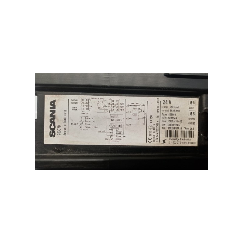 SCANIA TACHIGRAFO SCANIA Serie R 2005> usato