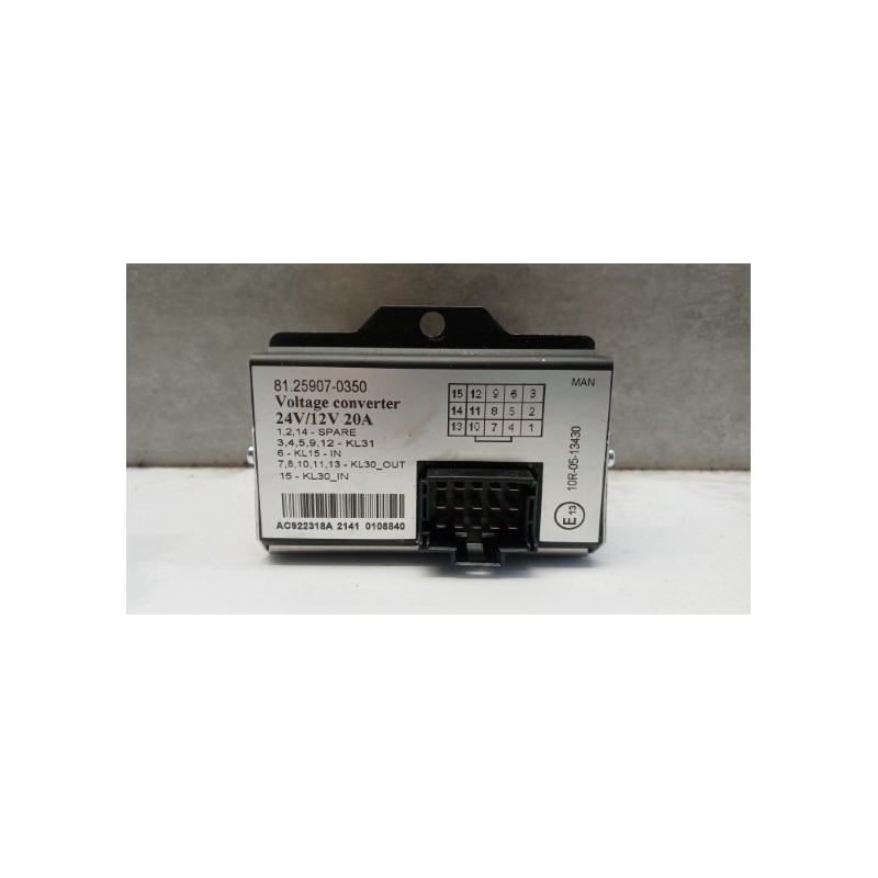 MAN CENTRALINE VARIE C MAN TGX euro 6 usato