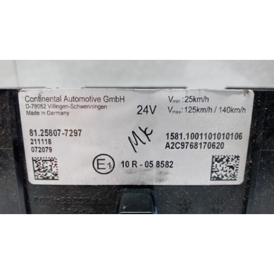 INSTRUMENT PANEL MAN TGX euro 6 used