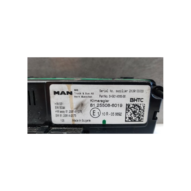 MAN AC CONTROL UNIT MAN TGX euro 6 used