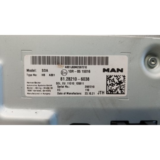 DISPLAY VARI MAN TGX euro 6 usato