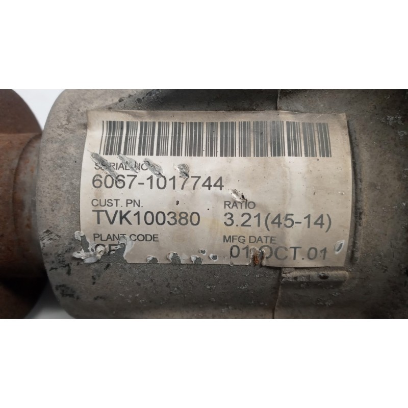 LAND ROVER GRUPPO DIFFERENZIALE POSTERIORE LAND ROVER Freelander 1998>2002 usato