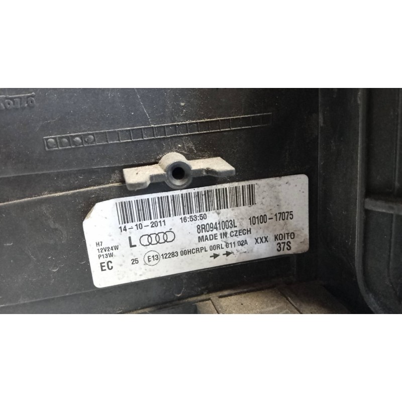 AUDI FRONT LEFT FLASHLIGHT  AUDI Q5 2008> used