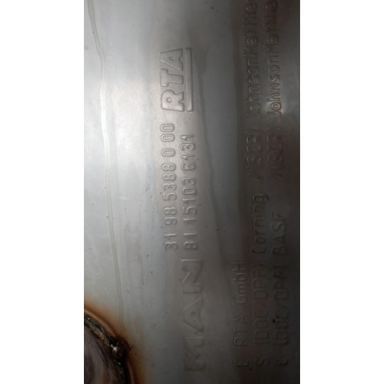 MARMITTA MAN TGX euro 6 usato