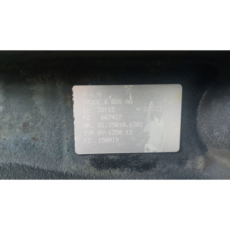 MAN GRUPPO DIFFERENZIALE POSTERIORE MAN TGX euro 6 usato